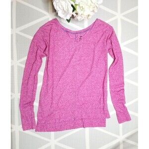 NWT Women's Z  Zella Long Sleeve V neck Slim Arms Top Size XS Lightweight Layers